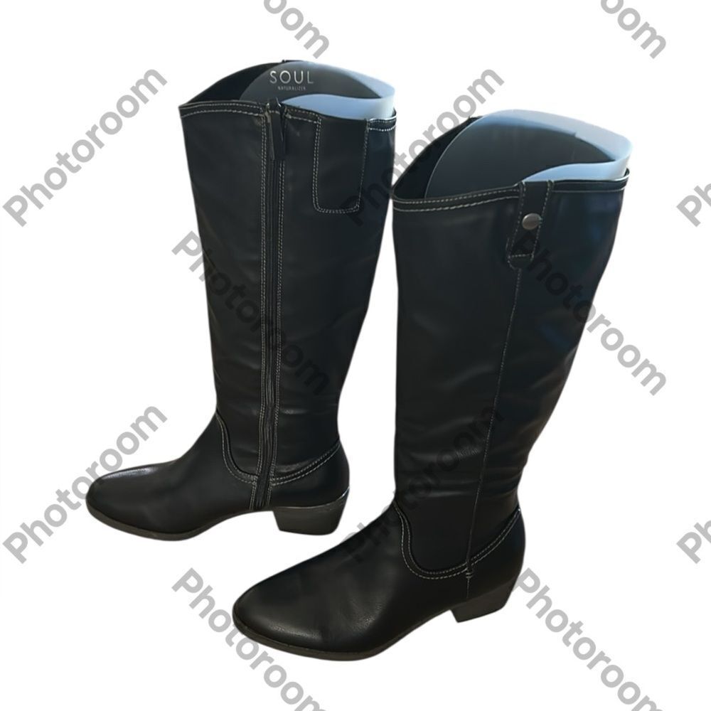 Naturalizer Women's Zoya Western Boot, Black, Size 9.5, NWOT